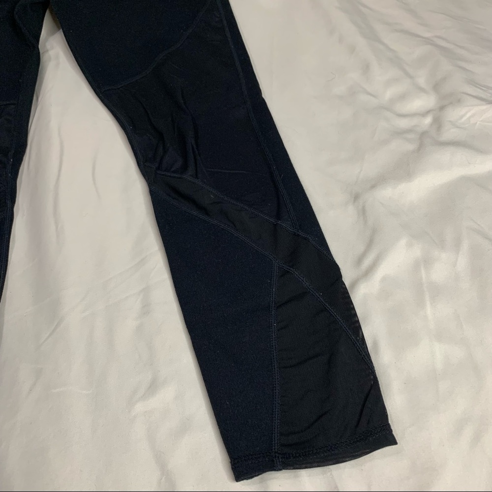 Fabletics - Asymmetrical Mesh & Moto Style Legging - image 2